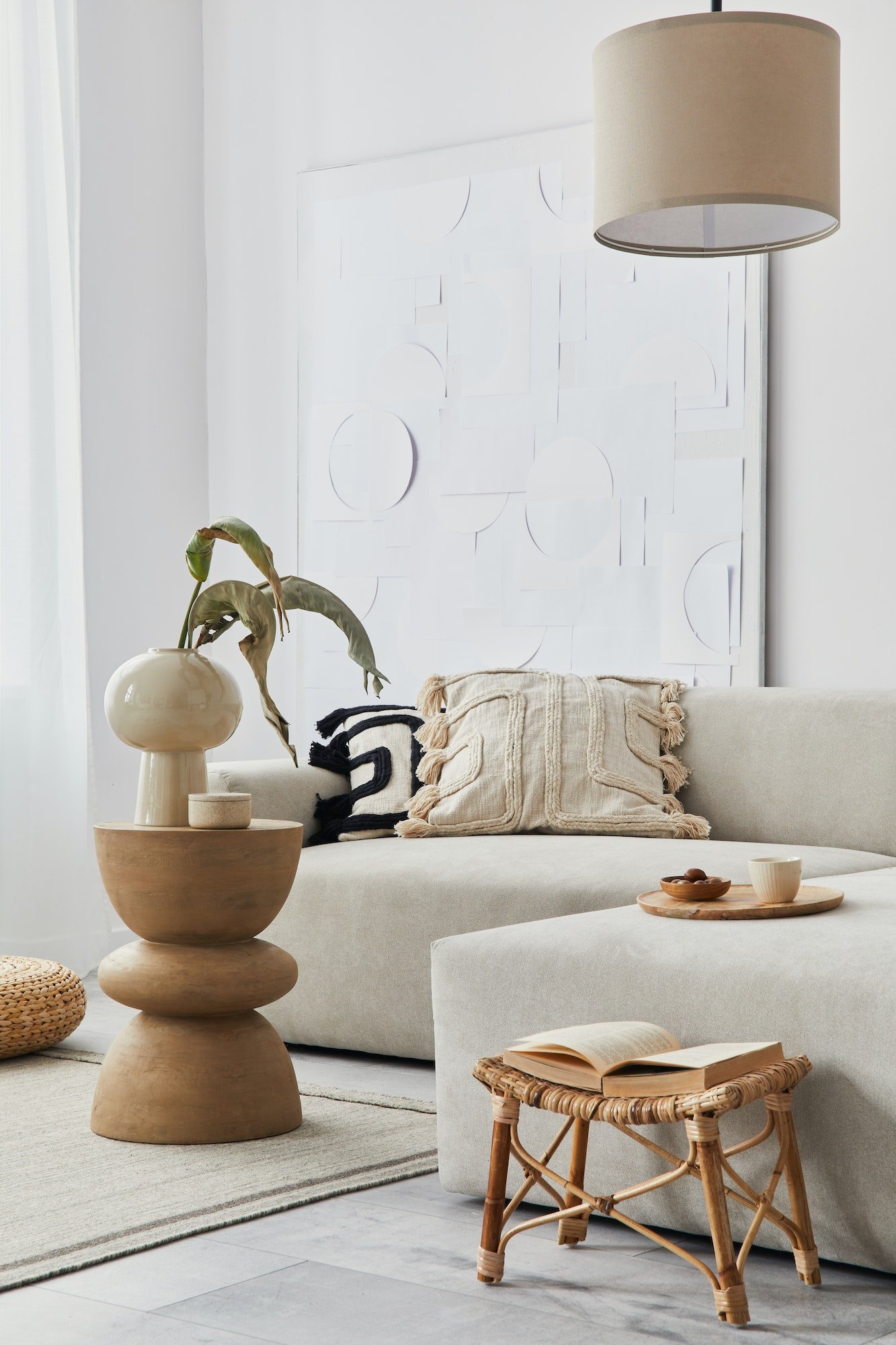 domestic interior of living room